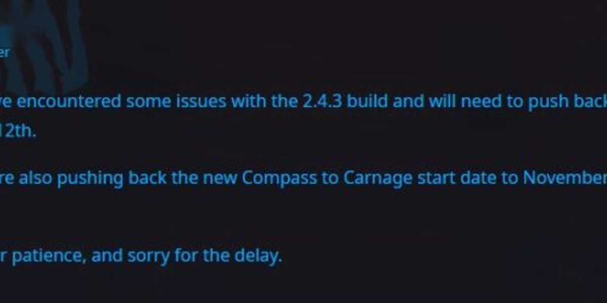 Patch 2.4.3 Delay – New Release Date & Event Update