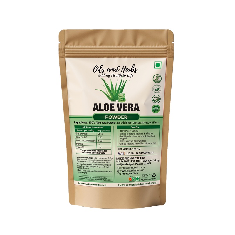 Aloevera Powder – Skin, Hair & Detox Support | Buy Now